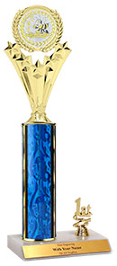 13" Spelling Bee Insert Star Trim Trophy