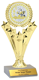 7" Spelling Bee Star Trophy