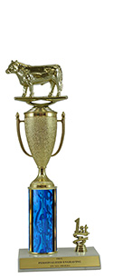 12" Steer Cup Trim Trophy