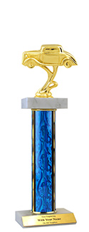 13" Street Rod Double Marble Trophy