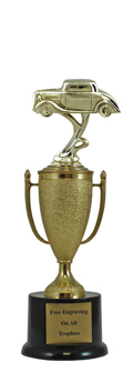10" Street Rod Cup Pedestal Trophy