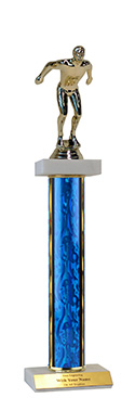 16" Swimming Double Marble Trophy
