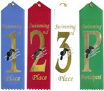 Swimming Event Ribbons