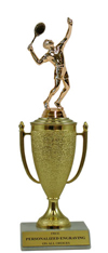 10" Tennis Cup Trophy