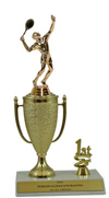 10" Tennis Cup Trim Trophy