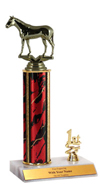 11" Thoroughbred Horse Trim Trophy