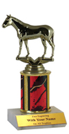 7" Thoroughbred Horse Trophy