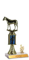 9" Excalibur Thoroughbred Horse Trim Trophy