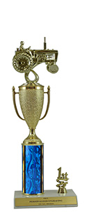 13" Tractor Cup Trim Trophy