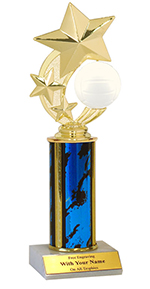 9" Volleyball Spinner Trophy