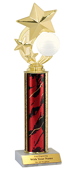 11" Volleyball Spinner Trophy