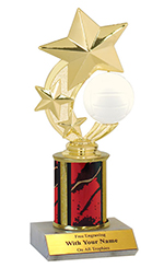 7" Volleyball Spinner Trophy