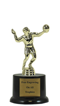 7" Pedestal Volleyball Trophy