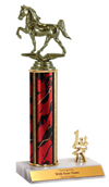 11" Tennessee Walker Horse Trim Trophy
