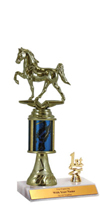 9" Excalibur Walking Horse Trim Trophy