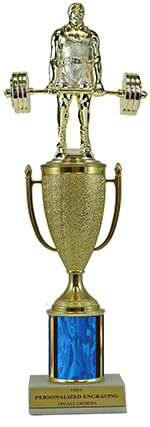 12" Weightlifting Cup Trophy