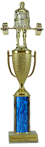 14" Weightlifting Cup Trophy