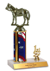 9" Western Horse Trim Trophy