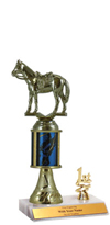 9" Excalibur Western Horse Trim Trophy