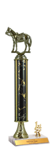 15" Excalibur Western Horse Trim Trophy