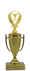 10" Winged Wheel Cup Trophy