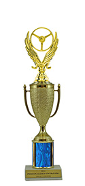 12" Winged Wheel Cup Trophy