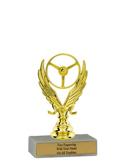 6" Winged Wheel Economy Trophy