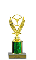 8" Winged Wheel Economy Trophy