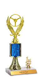 10" Excalibur Winged Wheel Trim Trophy