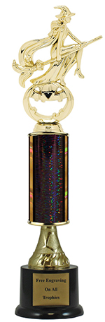 13" Witch Pedestal Trophy
