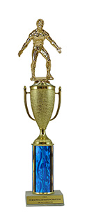 14" Wrestling Cup Trophy