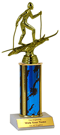 10" Cross Country Skiing Trophy