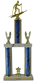 20" Cross Country Skiing Trophy