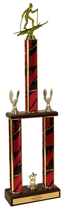 27" Cross Country Skiing Trophy