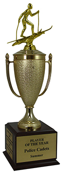 Champion Cross Country Skiing Cup Trophy