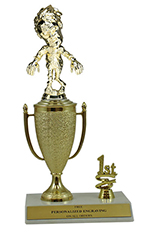 10" Zombie Cup Trim Trophy