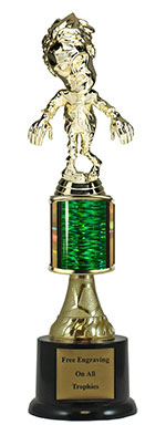11" Zombie Pedestal Trophy