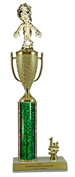 16" Zombie Cup Trim Trophy