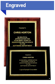 Laser Engraved Plaques